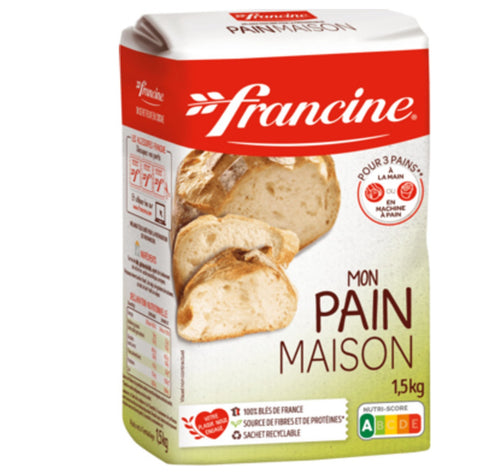 Francine French Flour for Bread 1.5kg/3.3 lbs