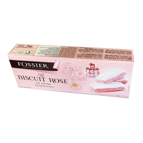 Fossier Pink Biscuits Box