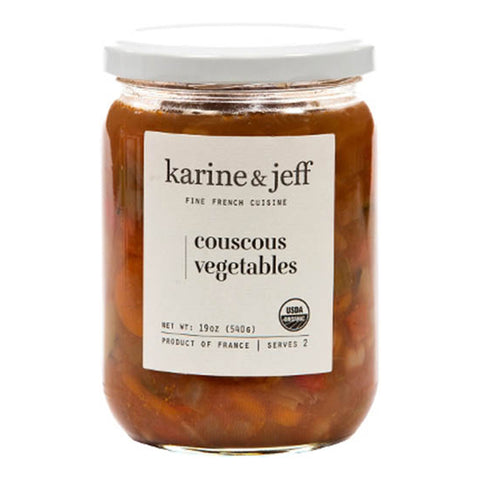 Karine et Jeff Organic Couscous Vegetables