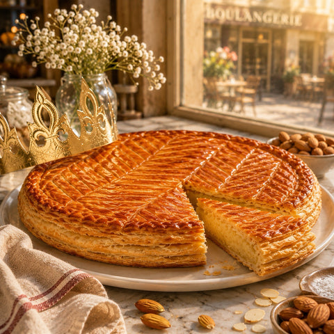 Galette Frangipane Almond King Cake - Made in France