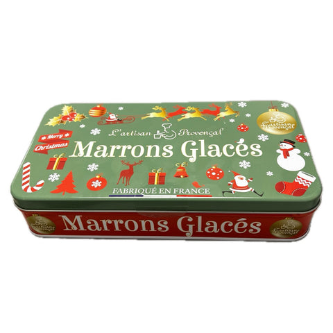 Marrons Glaces L'artisan Provencal Candied Chestnuts Christmas Tin