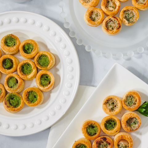 16 Assorted Mini Vol Au Vent