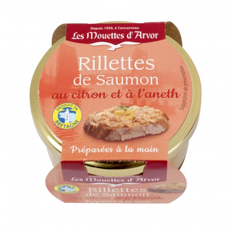 Mouettes d'Arvor Salmon Rillettes w/ Lemon & Dill