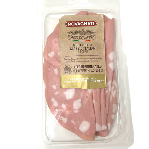 Italian Pre-sliced Mortadella (Fresh charcuterie)