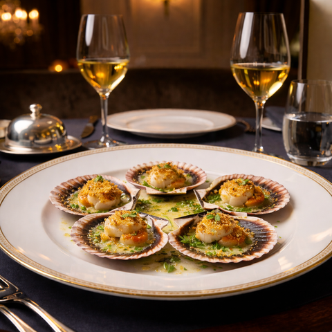Scallops Shell Out Fresh Scallops in Shell. Shop Now! | Cuisinery – Cuisinery Food Market