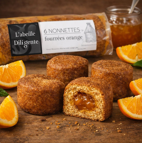 Abeille Diligente Nonnettes w/ Orange Filling