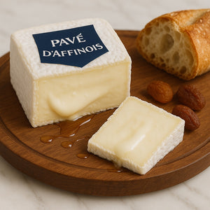 Le fromager Pave d'Affinois  wrapped cheese