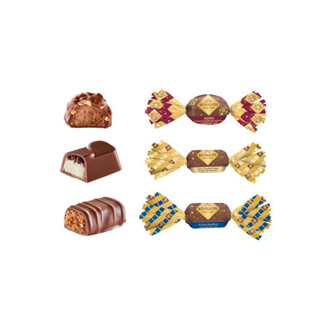 Revillon Papillotes assorted milk chocolate