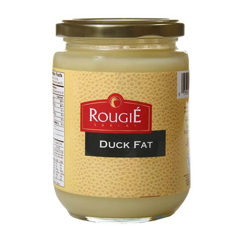 Rougie Duck fat glass jar