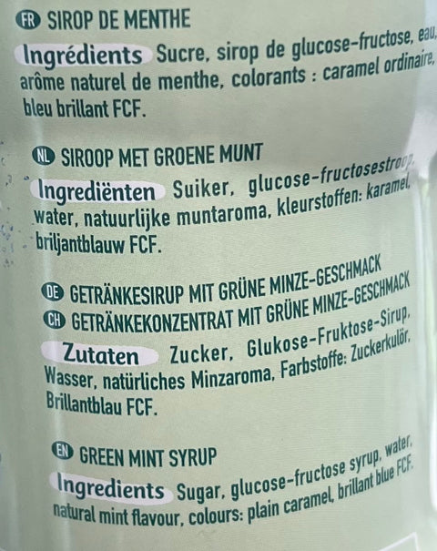 Teisseire Mint Syrup
