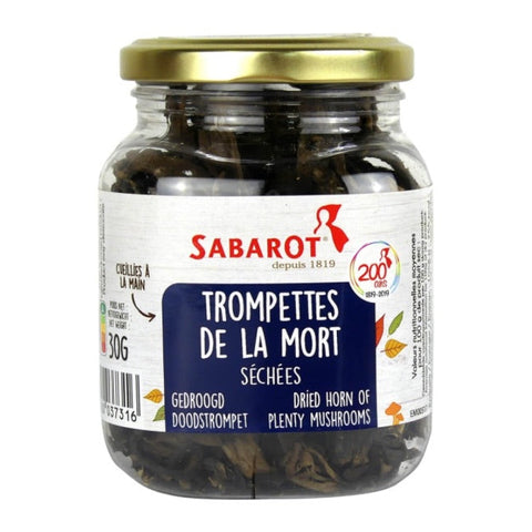 Sabarot Dried black trumpets mushrooms