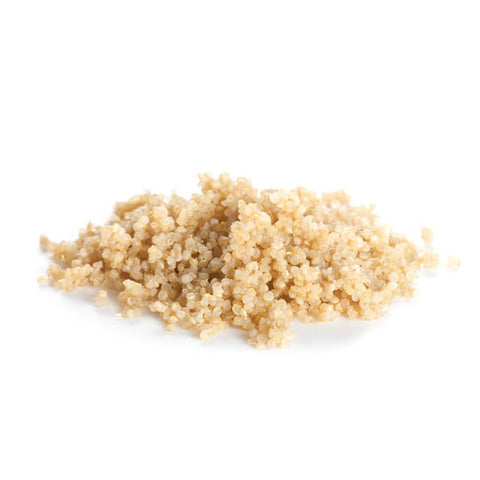 Assortment of Golden Quinoa, front view.