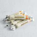 Assortment of 5 Conviette Mini French Butter Roll, Unsalted, placed on marble, front view. 