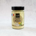 Bearnaise Sauce from Maison Poitier, in a glass jar, front view. 